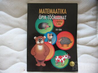 MATEMAATIKA TÖÖRAAMAT 1. KLASSILE,I.OSA.EVE VÄRV,2000.A.106 LK.
