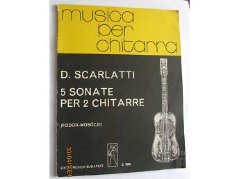 D.SCARLATTI 5 SONATE PER 2 CHITARRE