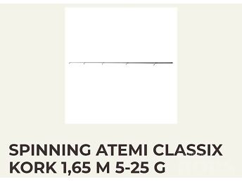 UUS SPINNING ATEMI CLASSIX KORK 1,65 M 5-25 G
