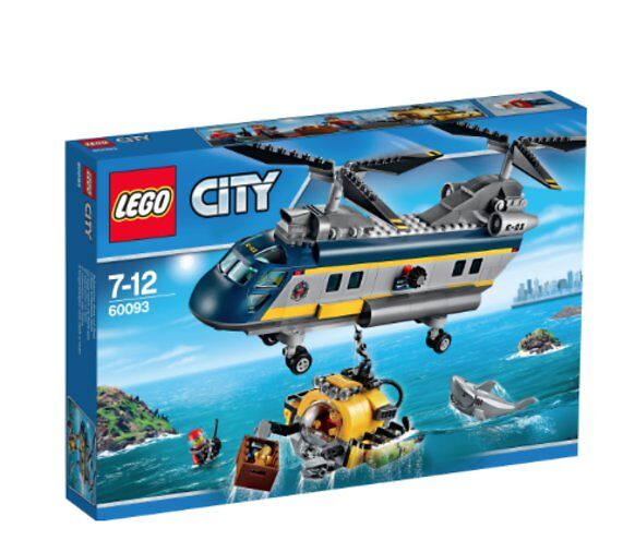 60093 LEGO CITY SÜVAMERE HELIKOPTER