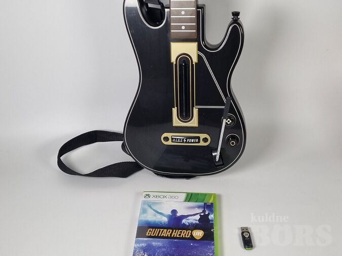 XBOX 360 GUITAR HERO LIVE CONTROLLER KITARR XBOX360 PULT