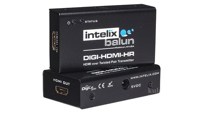HDMI-SIGNAALI EDASTAJA INTELIX BALUN DIGI-HDMI-HR - GARANTII